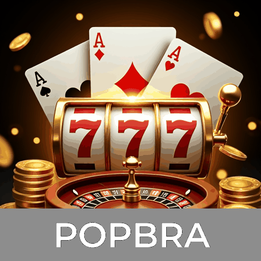 POPBRA: Slots Exclusivos, Jogos de Mesa Variados e Real Dealers Imersivos
